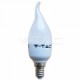 Bec lumanare cu led 6W