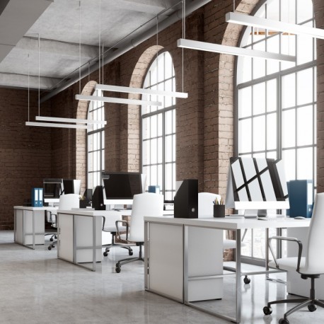 Lampa liniara alba cu led 40W