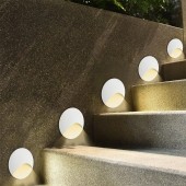 Spot led 3W rotund pentru scara 