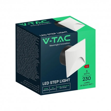 Spot led patrat 3W pentru scari