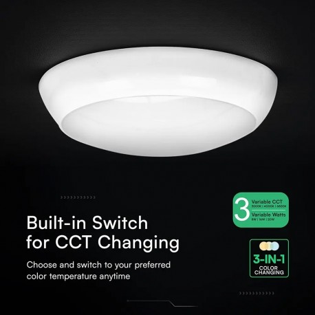 Plafoniera led cu kit emergenta si senzor
