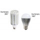 Bec Led Glob clar E14-3W-220V